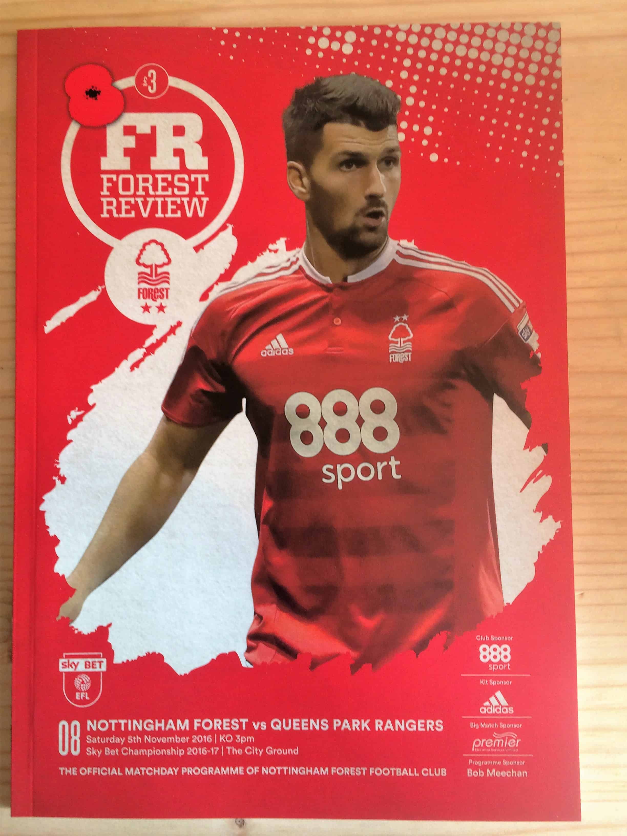 Nottingham Forest FC v Queens Park Rangers FC